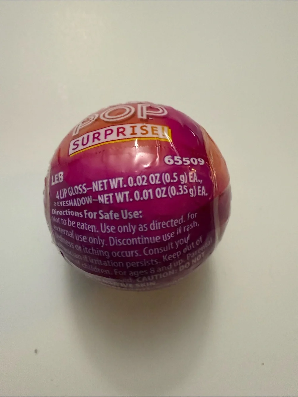 Cra-Z-Art Crazy Pop Surprise! Shimmer 'n Sparkle Party Ball - Pink